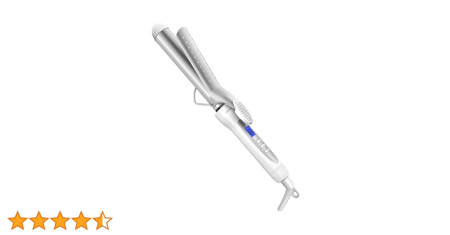 BAYATAカールヘアアイロン　32mmホワイト　コテ BAYATAカールヘアアイロン32mmホワイトコテ